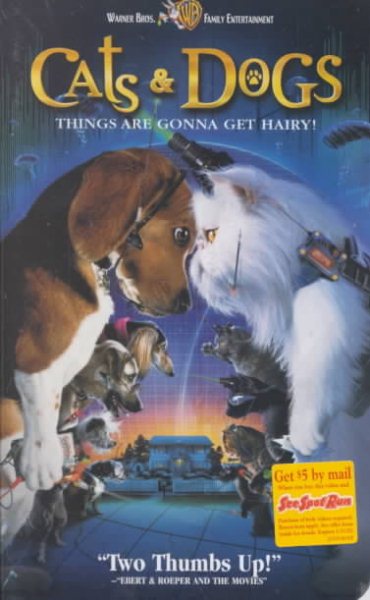Cats & Dogs [VHS] cover