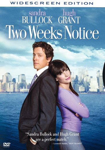 Two Weeks Notice (Snapcase, Widescreen) cover