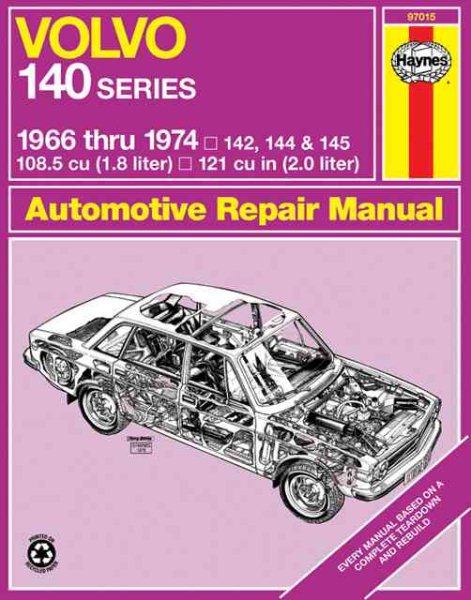 Volvo 140, 1966-74 (Haynes Repair Manuals) cover
