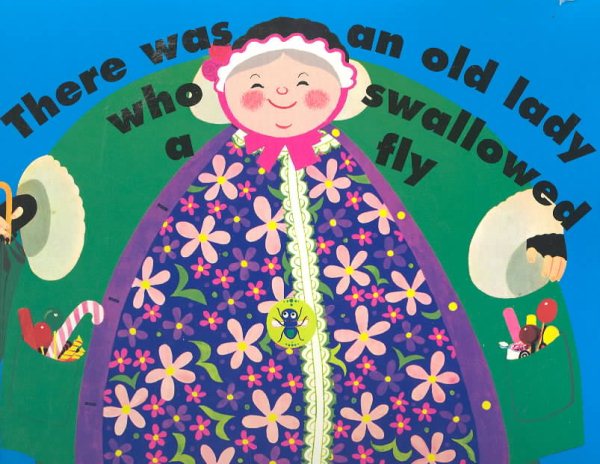 There Was an Old Lady Who Swallowed a Fly (Classic Books with Holes) (Books with Holes (Paperback)) cover