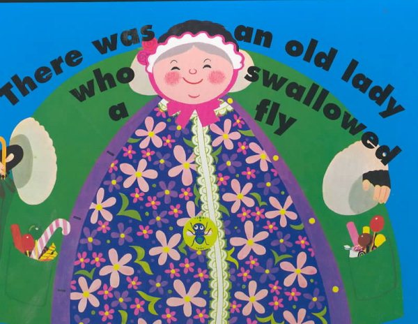 There Was an Old Lady Who Swallowed a Fly (Books with Holes) cover