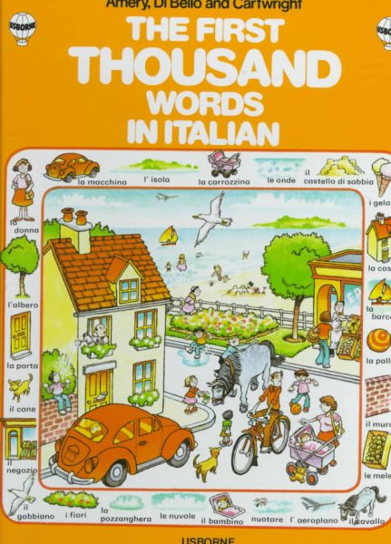 First Thousand Words in Italian (First Picture Book) (Italian Edition) cover