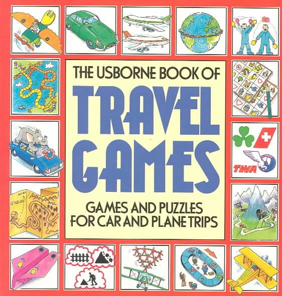 The Usborne Book of Travel Games cover