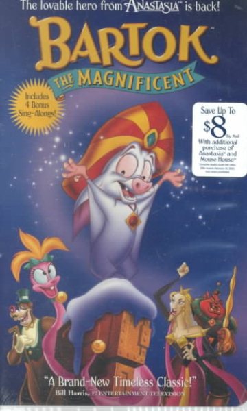 Bartok the Magnificent [VHS] cover
