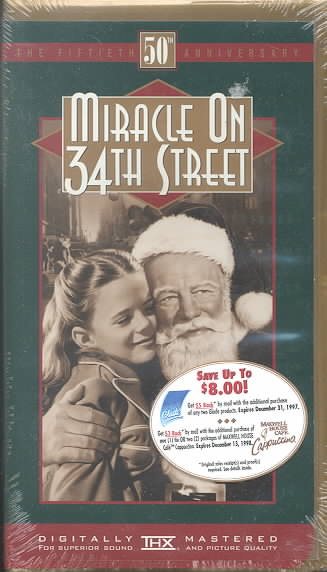 Miracle on 34th Street [VHS] cover