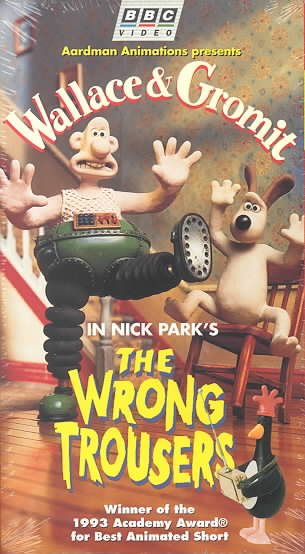 Wallace & Gromit: "The Wrong Trousers" cover