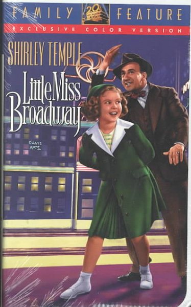 Little Miss Broadway [VHS] cover