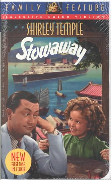 Shirley Temple: Stowaway [VHS] cover