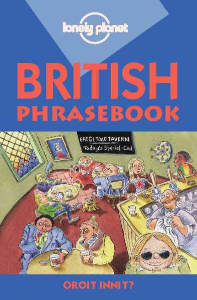 Lonely Planet British Phrasebook cover