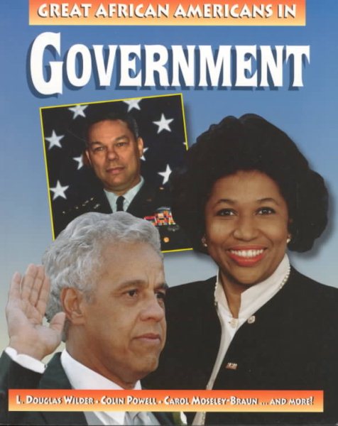 Great African Americans in Government (Outstanding African Americans Series) cover