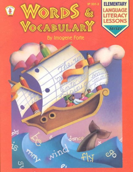 Words & Vocabulary Elementary Level (Language Literacy Lessons) cover