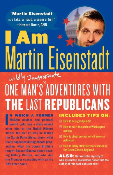 I Am Martin Eisenstadt cover