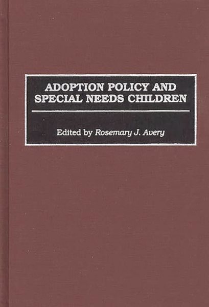 Adoption Policy and Special Needs Children cover