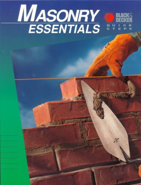 Masonry Essentials (Black & Decker Quick Steps) cover