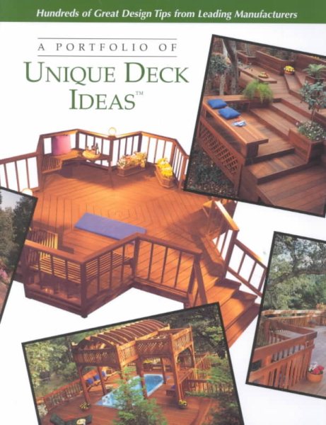 A Portfolio Of Unique Deck Ideas (Portfolio of Ideas) cover