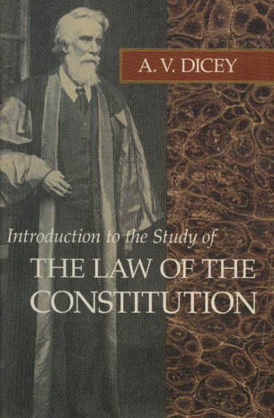 Introduction to the Study of the Law of the Constitution cover