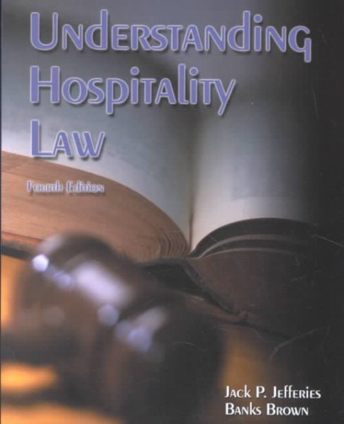 Understanding Hospitality Law cover