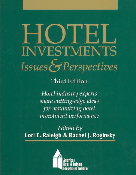 Hotel Investments: Issues & Perspectives cover