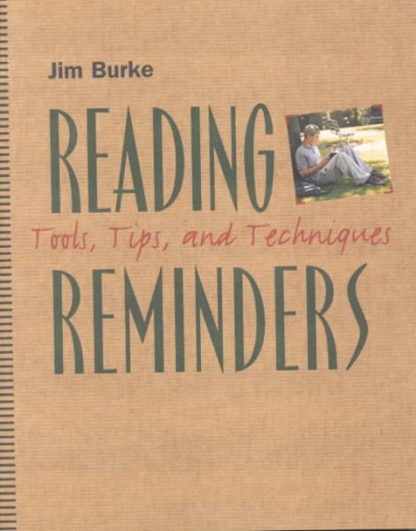 Reading Reminders: Tools, Tips, and Techniques (Great Source Professional Development) cover