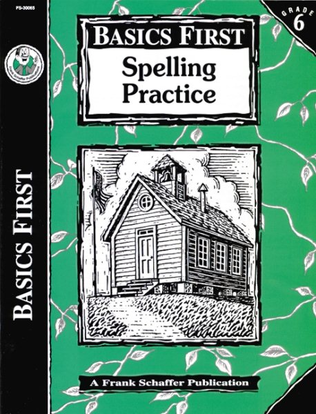 Spelling Practice 6 cover