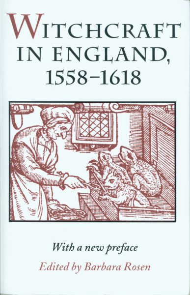 Witchcraft in England, 1558-1618 cover