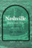 Nashville Since the 1920s cover