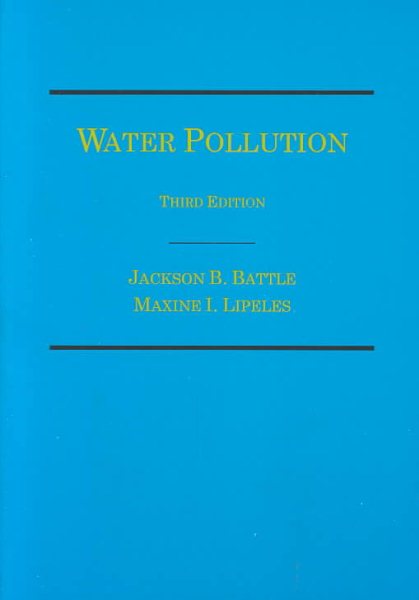 Water Pollution cover