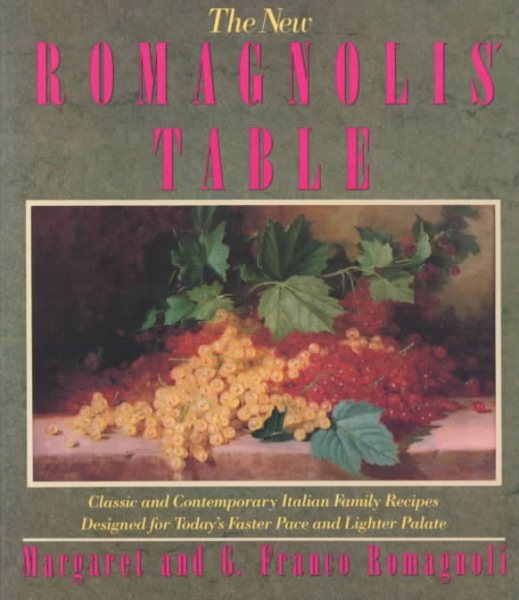 The New Romagnolis' Table (English and Italian Edition) cover