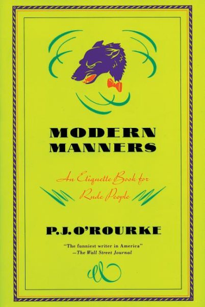 Modern Manners: An Etiquette Book for Rude People cover