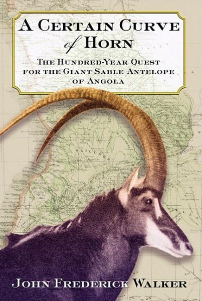 A Certain Curve of Horn: The Hundred-Year Quest for the Giant Sable Antelope of Angola cover