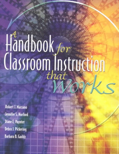 A Handbook for Classroom Instruction That Works cover