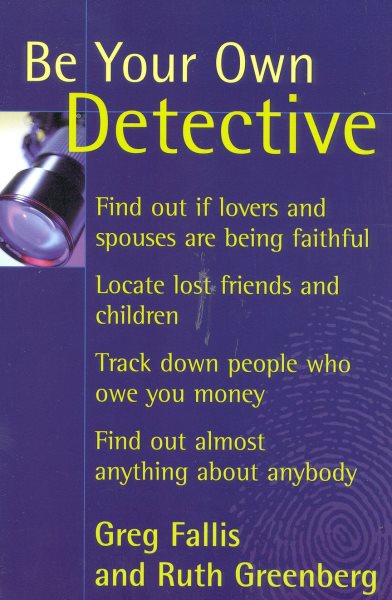 Be Your Own Detective cover