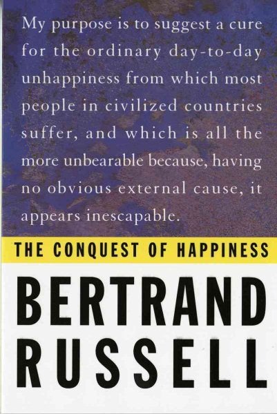 The Conquest of Happiness cover