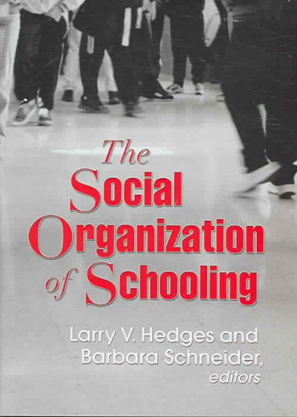 Social Organization of Schooling cover