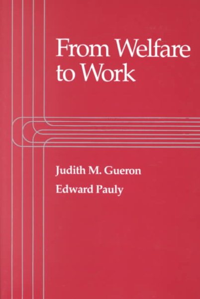 From Welfare to Work cover