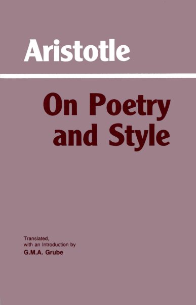 On Poetry and Style (Hackett Classics) cover