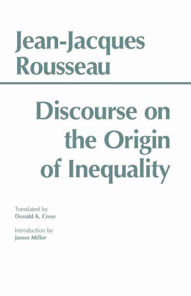 Discourse on the Origin of Inequality (Hackett Classics) cover
