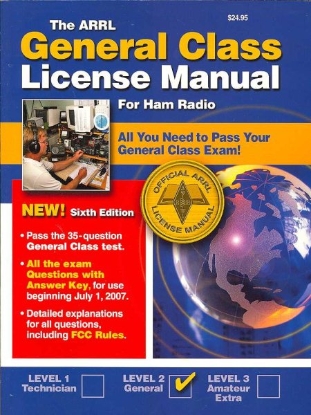 The ARRL General Class License Manual for Ham Radio, Level 2 cover
