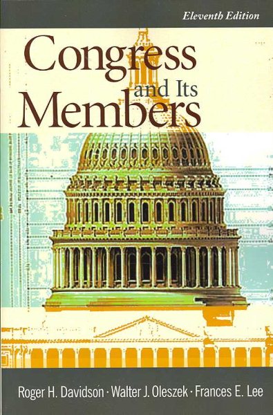 Congress and Its Members (Congress and Its Members) cover