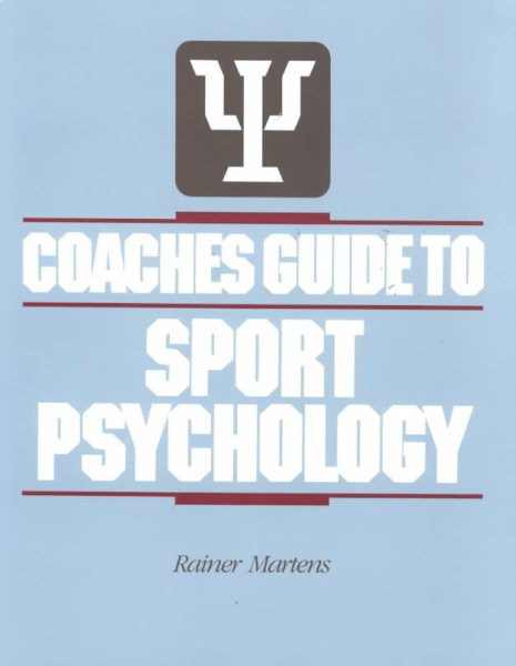 Coaches Guide to Sport Psychology cover
