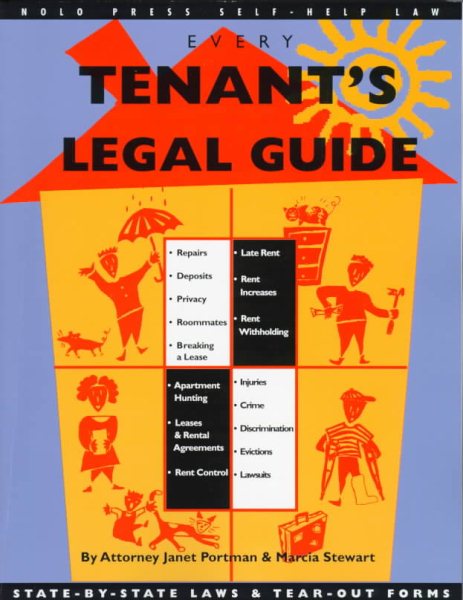 Every Tenant's Legal Guide (Nolo Press Self-Help Law) cover