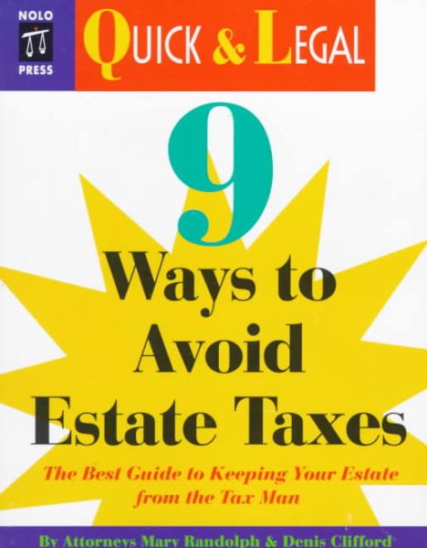 9 Ways to Avoid Estate Taxes (QUICK & EASY) cover