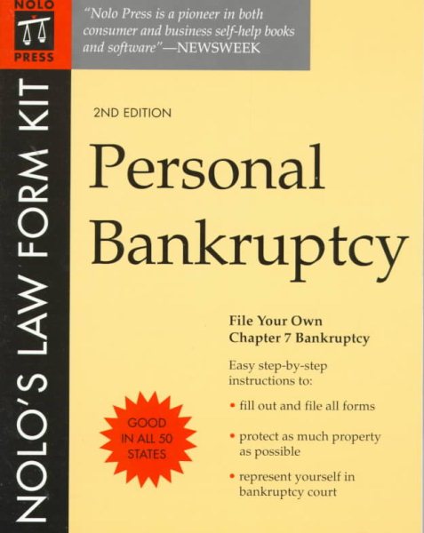 Personal Bankruptcy cover