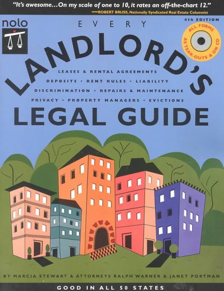 Every Landlord's Legal Guide (Book & CD-ROM) cover