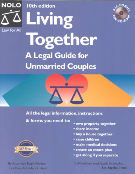 Living Together: A Legal Guide for Unmarried Couples (10th Edition) cover