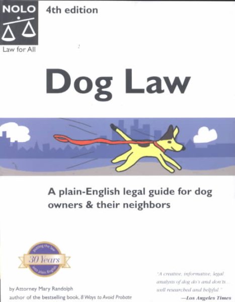 Dog Law (4th National Edition) cover