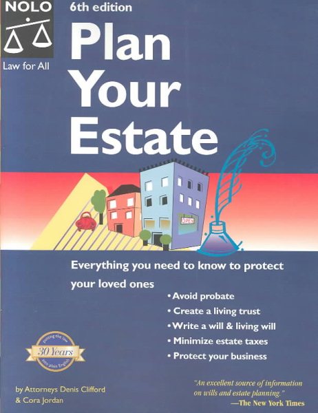 Plan Your Estate, Sixth Edition cover