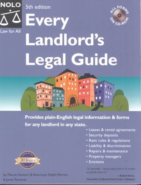 Every Landlord's Legal Guide (Every Landlords Legal Guide, 5th ed) cover