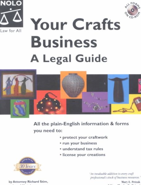 Your Crafts Business: A Legal Guide cover