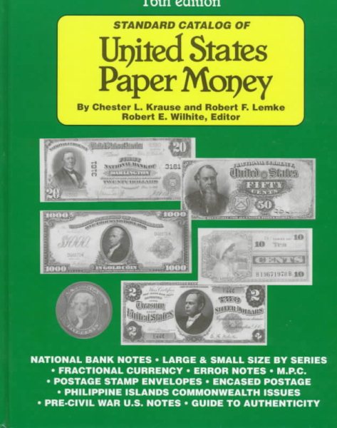 Standard Catalog of United States Paper Money cover
